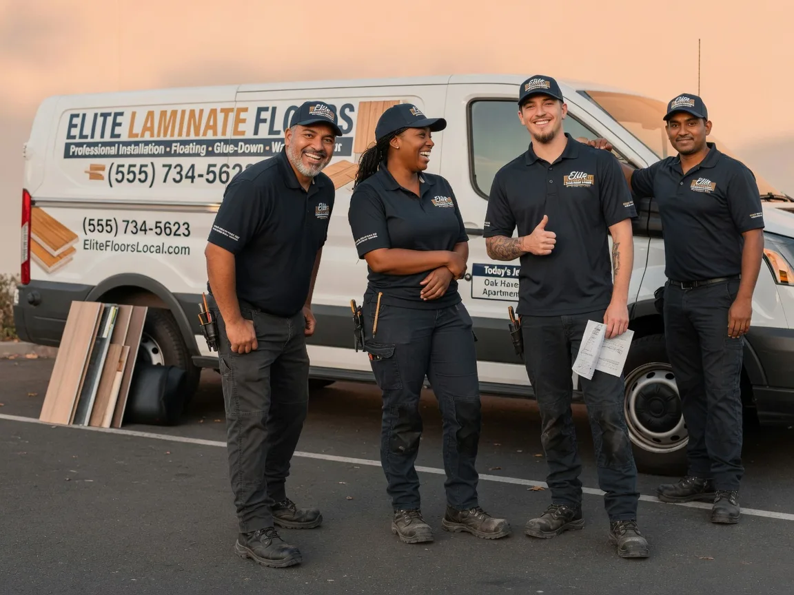 Laminate flooring installation company in Dickens, TX